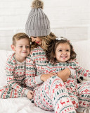 2022 Fall And Winter Christmas Parent-child Home Furnishing Set Pajamas
