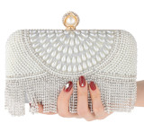 Stylish Portable Diamond Banquet Bag