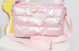 Fashion Gilt Leather Space Cotton Handheld Messenger Bag