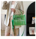 PVC Jelly Portable Shoulder Crossbody Tote Bag