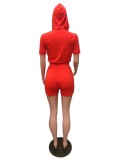 Casual Hooded Street Sports Two-Piece Set