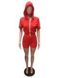 Casual Hooded Street Sports Two-Piece Set