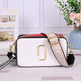 Retro Contrast Color Small Square Bag Trendy Shoulder Messenger Camera Bag