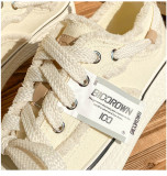 Stylish Fragrant Style Canvas Thick-soled Orgasm-enhancing Shoes