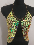 Sexy Hot Sale Handmade Sequined Vest Chain