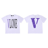 Fashion Big V Short-sleeved Couple T-shirt