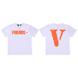 Fashion Big V Short-sleeved Couple T-shirt