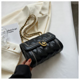 PU Hundred With Chain Crossbody Bag Women's Bags