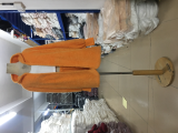 Plush Homewear Casual Pajamas Three-piece Set Long-Sleeved Navel Vest Shorts Set