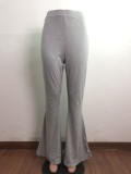 Sexy Casual Elastic Skinny Flared Trousers