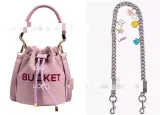 Fashion Smile Chain Portable Messenger Bucket Bag