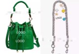 Fashion Smile Chain Portable Messenger Bucket Bag