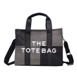 Stylish Casual Canvas Tote Messenger Bag