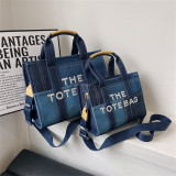 Stylish Casual Canvas Tote Messenger Bag