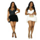Suspender Jumpsuit Plus Fur Bottom Skirt Suit (including chest pad)