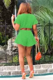 Fashion Casual Waistless Two Piece Suit