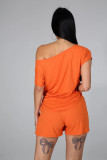 New Loose Round Neck Short Sleeve Two-piece Set