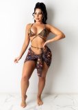 Summer Sexy Bikini Three Piece Set