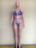 Summer Sexy Bikini Three Piece Set