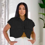 Summer Sexy Cropped Shirt