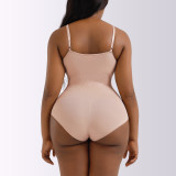 Large Size Postpartum Hip Lifting Seamless Sling Tummy Control Body Shaper Bodysuit