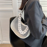 Fashion Thick Chain Handheld Shoulder Underarm Bag