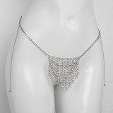 Diamond Tassel Sexy Waist Chain Thong