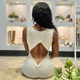 New Hollow Sexy Backless Slim Jumpsuit