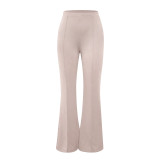 Fashion Casual All-match Slightly Flared Wide-leg Pants
