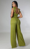 Summer Casual Fashion Sleeveless Tube Top New Jumpsuit