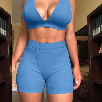 Hot Selling New V-neck Sports Yoga Suit