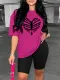Printed Women's Fashion Two-piece Set