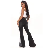 Trendy Oversized Wide-leg Paneled Jeans