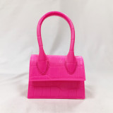 Fashion New Crocodile Pattern Jelly PVC Bag