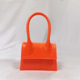 Fashion New Crocodile Pattern Jelly PVC Bag