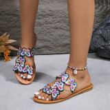 New Sandals Vacation Lightweight Butterfly Beach Shoes