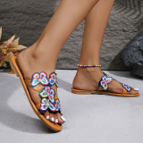 New Sandals Vacation Lightweight Butterfly Beach Shoes