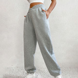 New Fashionable Autumn And Winter Cross-waist Loose Trousers