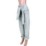 Fashionable Casual Loose Sports Pants With Pockets