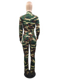 New Camouflage Sports And Leisure Autumn And Winter Two-piece Set