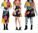 Dark Christmas Horror Nights Sally Print Dress