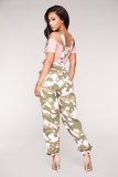 Autumn Fashionable Camouflage Printed Overalls Pants