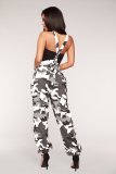 Autumn Fashionable Camouflage Printed Overalls Pants