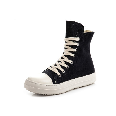 Casual Couple Thick-soled Canvas Sneakers