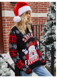 Christmas Crew Neck Sweater Pullover
