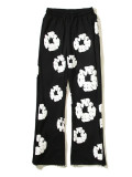 Autumn And Winter Plus Size Women's Printed Trousers