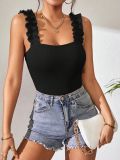 Sexy Knitted Camisole Top Bodysuit