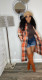 Autumn And Winter Popular Loose Plaid Shirt Maoni Jacket