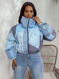 Fashion Jacket Denim Printed Cotton Jacket