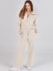 Casual Sports Zipper Sweatshirt Wide-leg Pants Two-piece Set